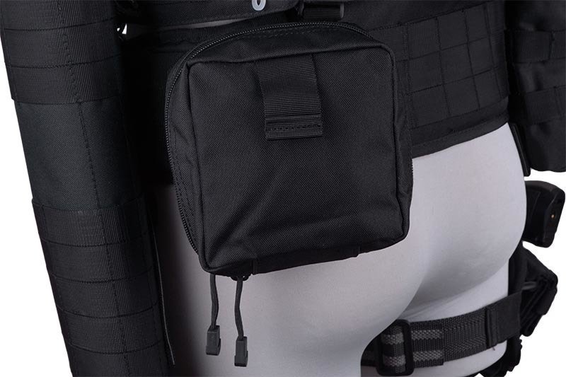 Pouch con bolsa para los cargadores de munición vacíos - verde oliva