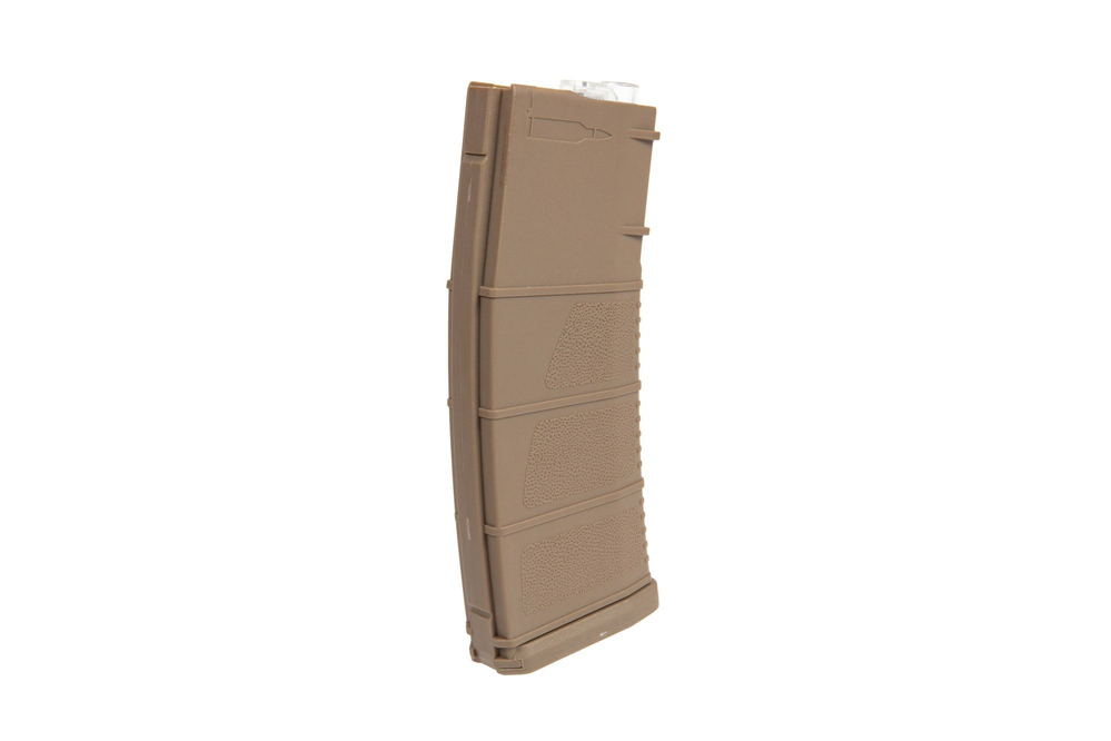 Chargeur mid-cap 150 pastilles pour répliques M4/M16 - tan