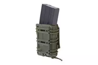 Bolsa V (B) abierta para cargador 5,56 - verde oliva