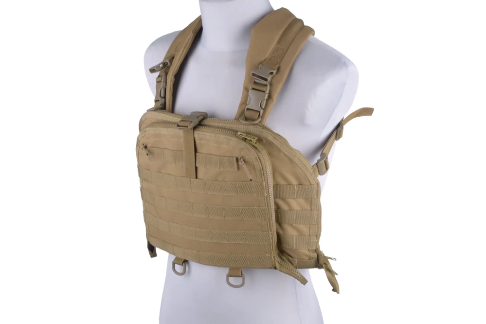 Gilet tactique Navigateur Chest rig - bronzé