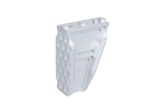 Empuñadura delantera RSAC para KeyMod/M-LOK plateada