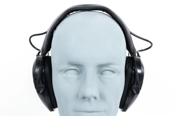 Aktivní chrániče sluchu Wosport HD-21 černé