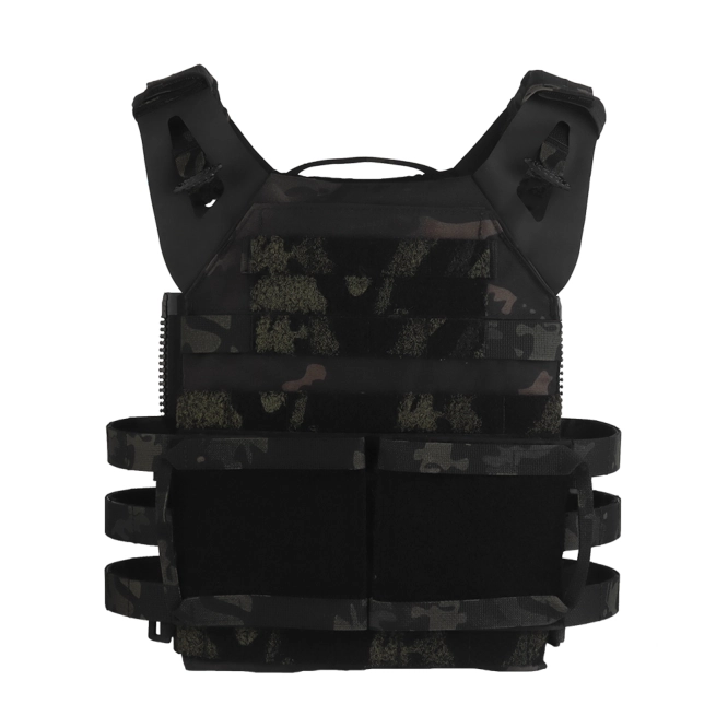 Chaleco Portaplacas Wosport VE-99 MC Negro