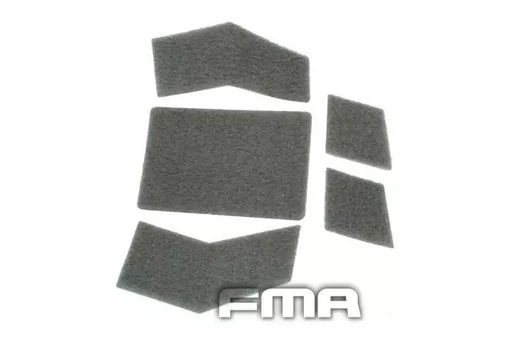 Kit de velcro para cascoTMF Tactical Bump - verde follaje