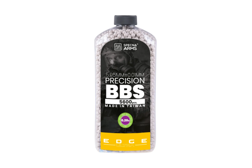 Specna Arms EDGE ULTRA™ BIO 0.20g precision BB's - 5600 pcs - white - bottle