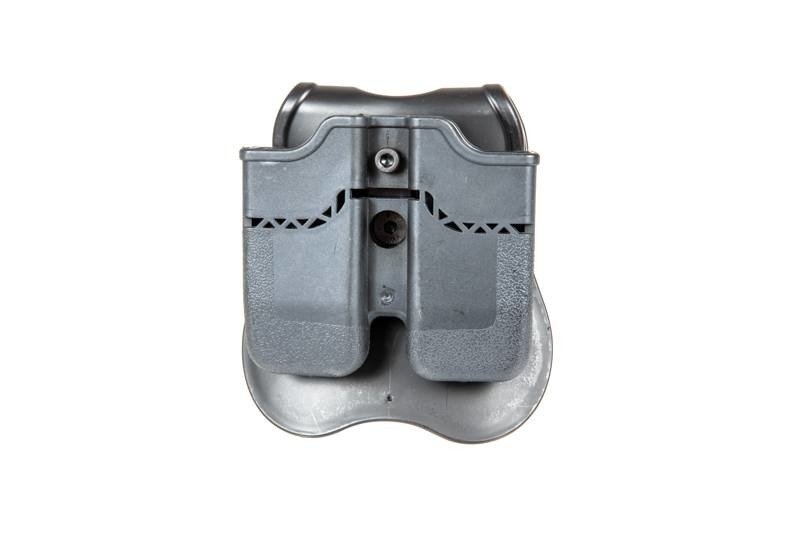 1911 double magazine pouch - black