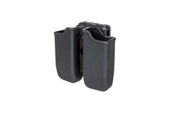 Double magazine pouch - black