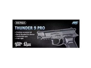 Replika CO2 pistoletu Bersa Thunder 9 PRO