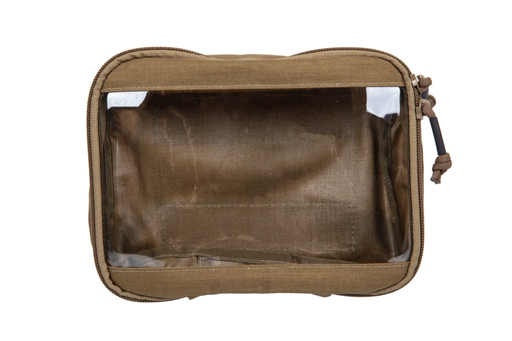 Pocket with a Foil Window - Coyote Brown