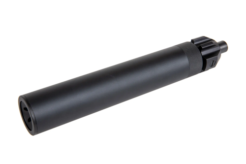 5KU geluiddemper voor MP7A1 KSC/KWA/Umarex QD replica's (12mm CW) Zwart