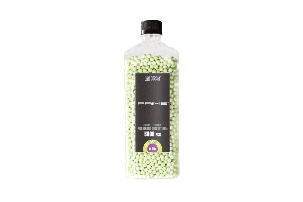 Specna Arms PRIME™ BIO Tracer 0.20g bolas de precisión - 5000 uds.