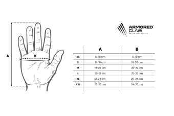Guantes de exterior Armored Claw Essential Seeker Ghost Mélange