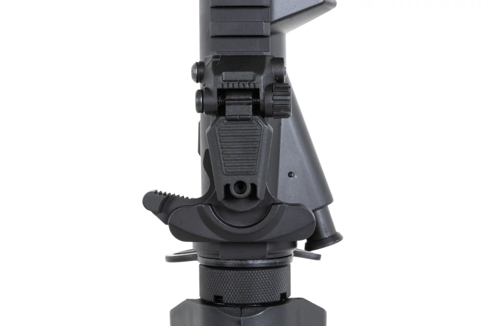 Specna Arms Daniel Defense® MK18 SA-P19 Prime™ Aster II ETU airsoft Carbine with Single Fire Only Brushless Motor Black