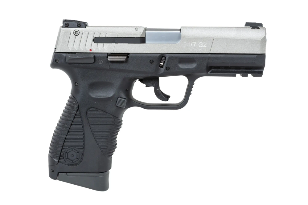 airsoft Cybergun 24/7 G2 CO2 pistol Black and silver