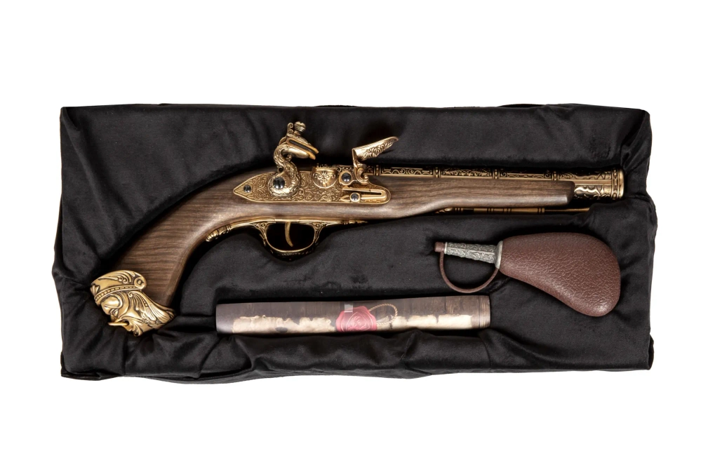 Pistolet skałkowy ASG HFC Flintlock CO2 (OUTLET)