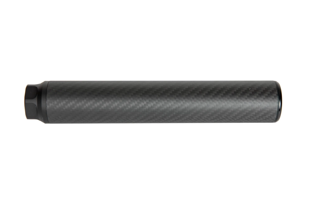 Lehký karbonový tlumič pro zbraní SRS - 235 mm