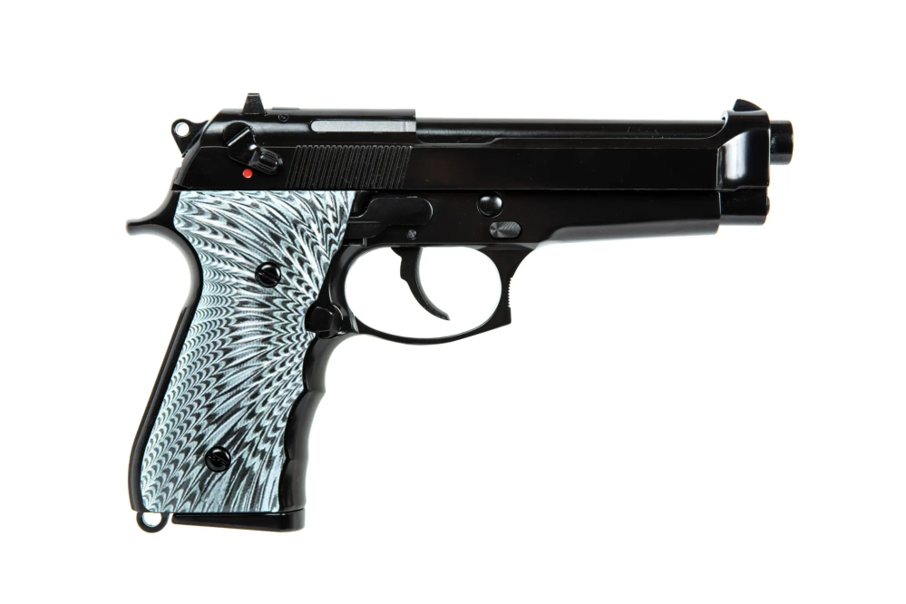 Pistolet airsoft WE M92 EAGLE Green Gas Noir