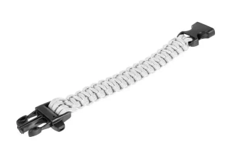 Pulsera de supervivencia (fastex) - blanco