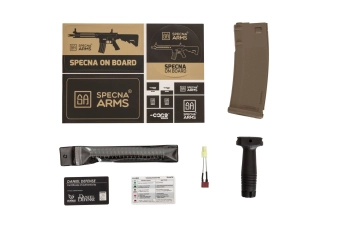 Daniel Defense® MK18 SA-C19 CORE™ X-ASR™ Carbine Replica - Half-Tan