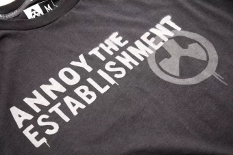 Camiseta - Establecer la molestia - negro