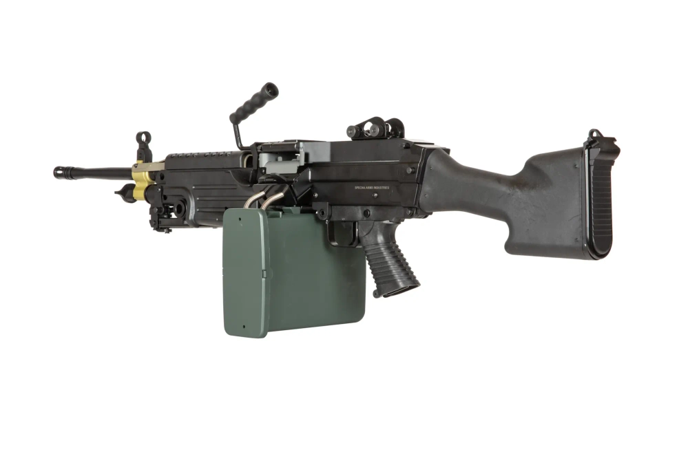SA-249 MK2 EDGE™ machinegeweer replica - Zwart