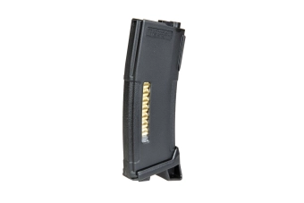 Chargeur mid-cap EPM 150 billes pour répliques M4/M16 - noir