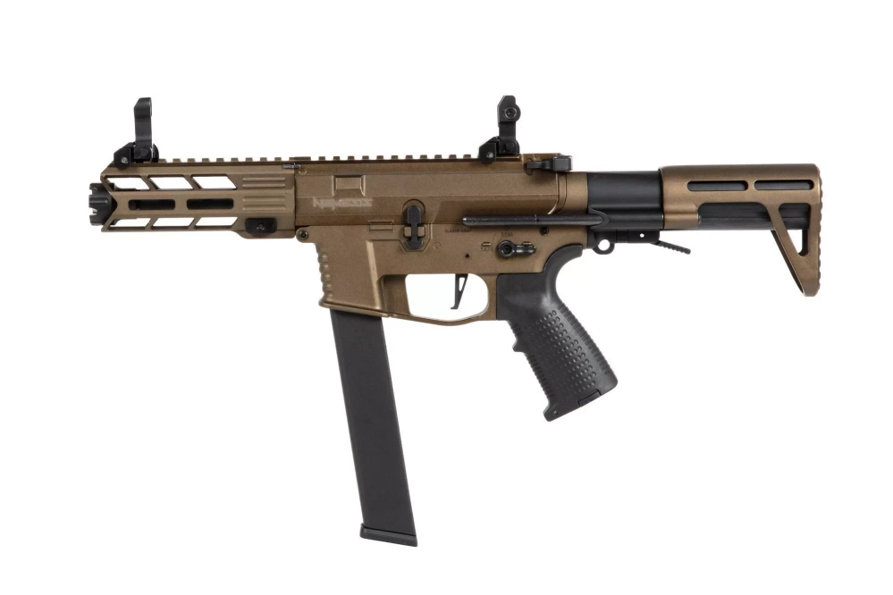 Réplica de subfusil Nemesis X9 - Bronce oscuro