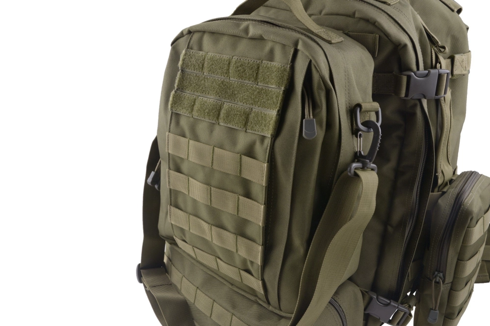 Mochila táctica Asalto mejorado - verde oliva