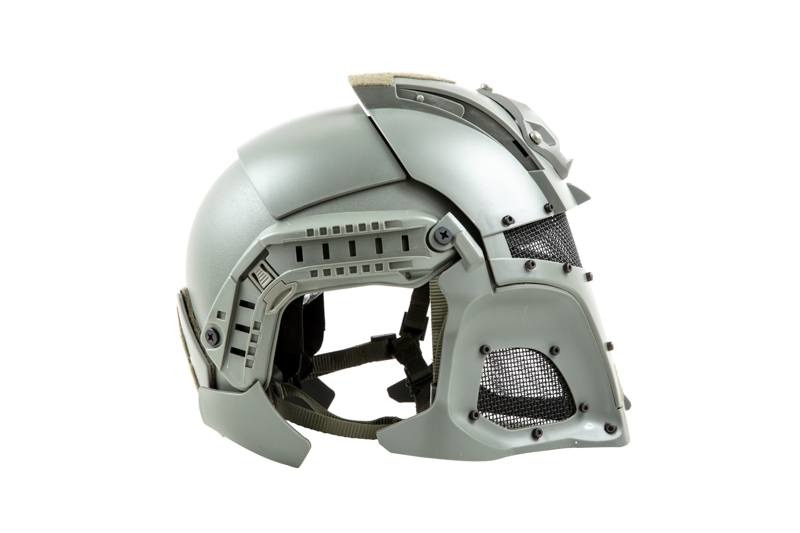 Replika hełmu Warrior - szara