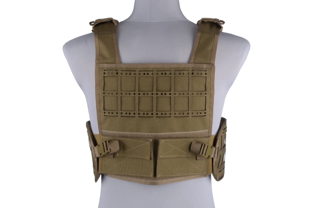 Lekka kamizelka taktyczna Laser-Cut - tan