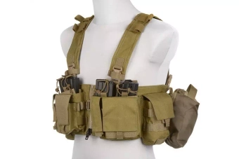 Kamizelka taktyczna Split Front Chest Rig gen.V - Khaki