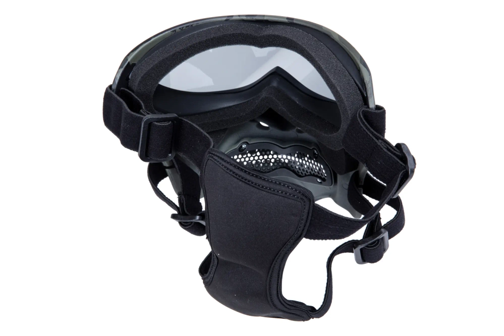 Maska Night Knight MC Black