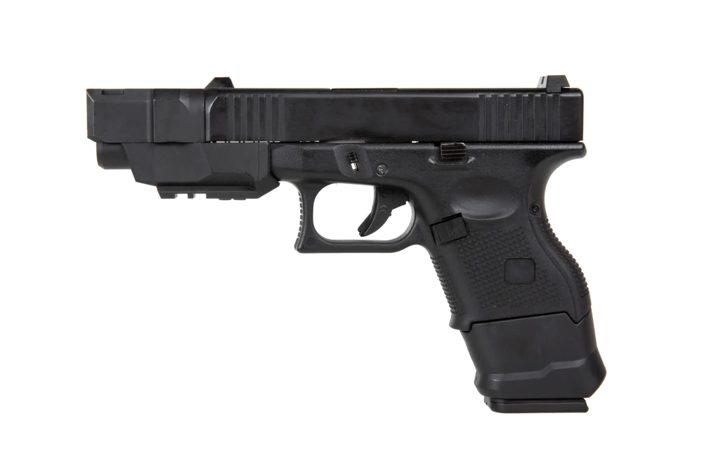 Replika zbraně 724A Advanced (green gasovéová) - černá