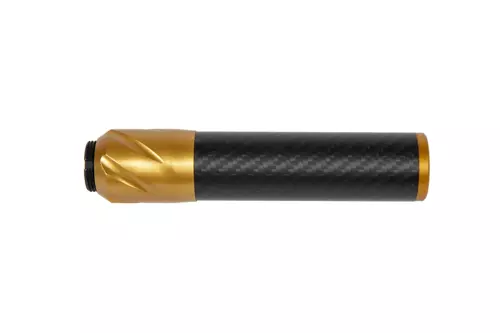 Karbonowy tłumik dźwięku DSL2 36x150mm - Złoty
