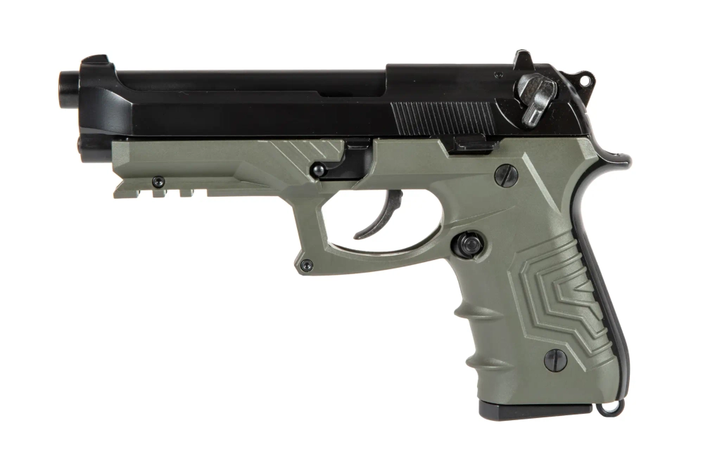 Pistola de airsoft HG-173BBG-C - verde oliva