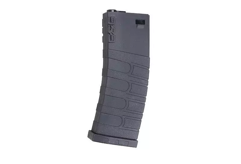 Chargeur mid-cap 120 billes pour les répliques de type M4/M16 - noir 