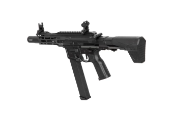 Pistolet mitrailleuse airsoft CXP-MARS PDW9 - noir
