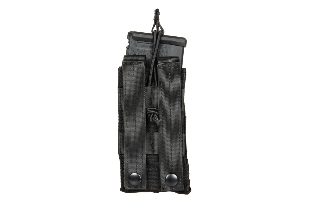 Pochette pour chargeur de fusil simple - Noir