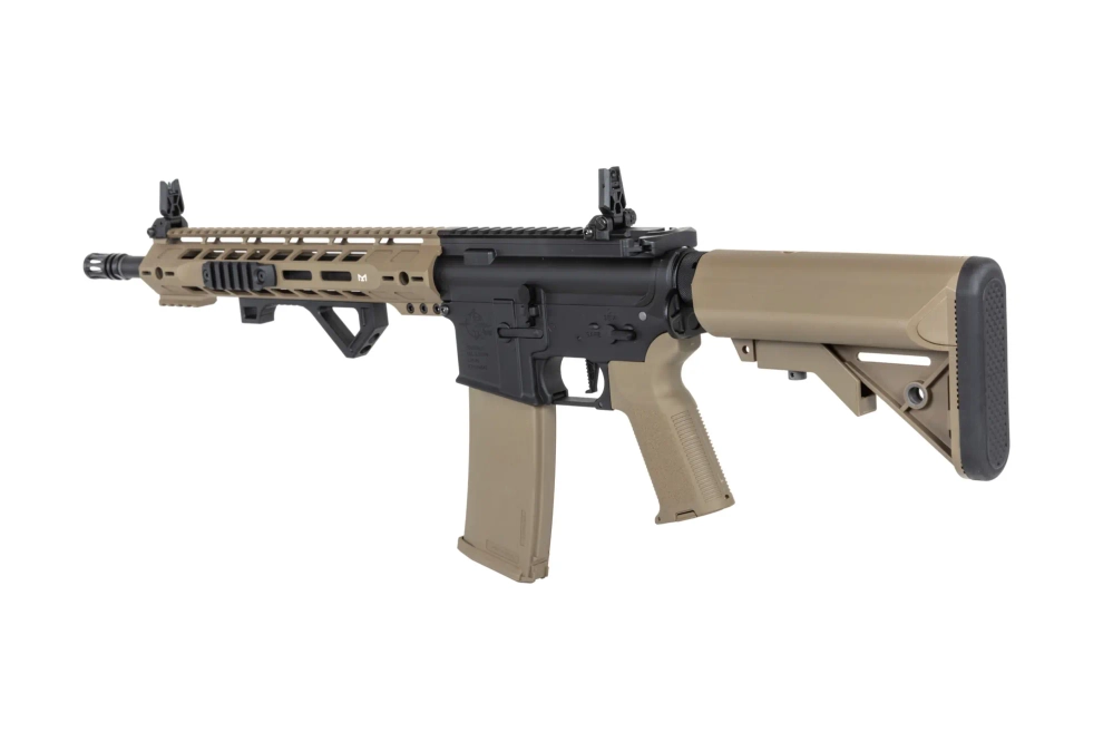 Specna Arms RRA SA-P14 PRIME™ Aster II ETU airsoft puškaa s bezkartáčovým motorem Half-Tan