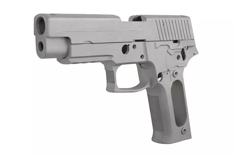 Esqueleto y cerradura para réplicas P226 - plata