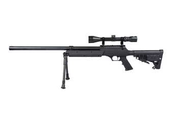Fusil airsoft fusil de sniper MB13D avec lunette et bipode