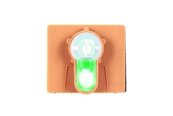 Lightbuck V electronic marker  - orange (green light)