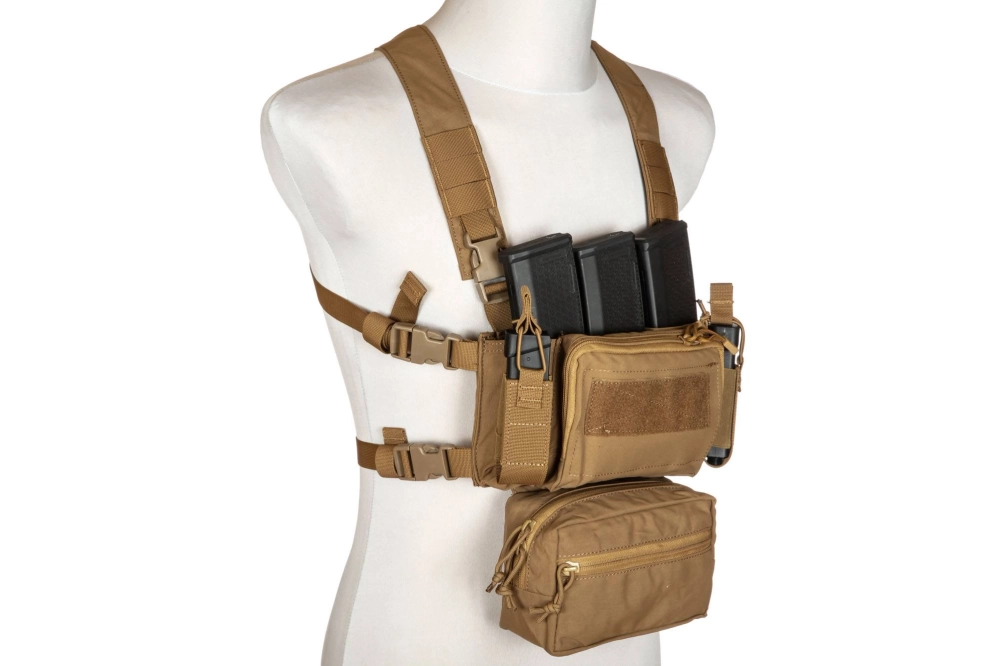 Taktická vesta Univerzální Chest rig Wenator+ Coyote Brown