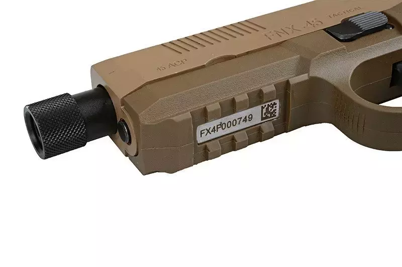 Pistolet airsoft FN FNX .45 - bronzé