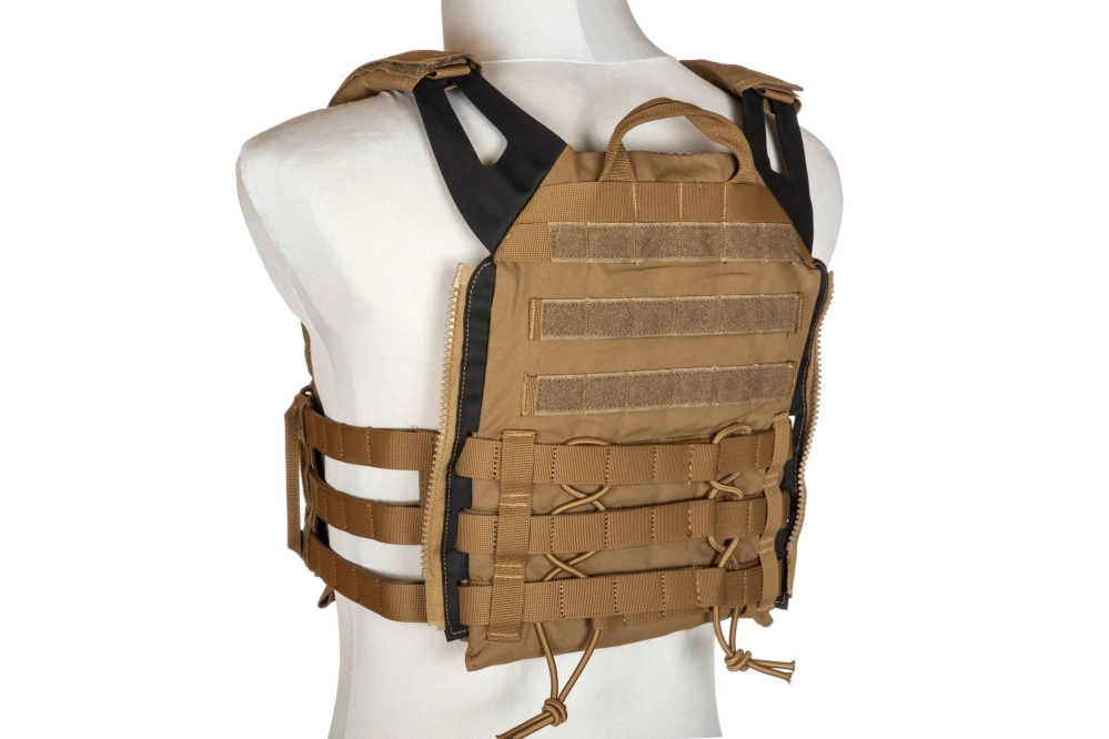 Chaleco táctico Rush 2.0 Plate carrier Ariatel - Marrón Coyote