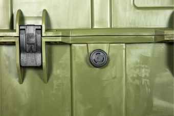 Maletín de transporte Estuche rígido Kit Box - verde oliva