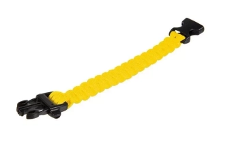 Survival Bracelet (Fastex) - Yellow
