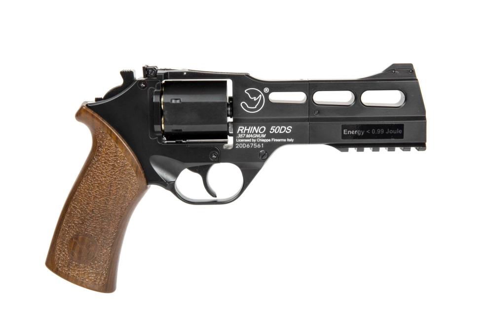 Revolver de airsoft CHIAPPA RHINO CO2 - negro
