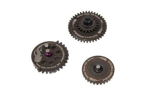 Komplet stalowych kół zębatych Prometheus Wide Use EG 18:1