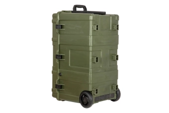 Maletín de transporte Estuche rígido Kit Box - verde oliva